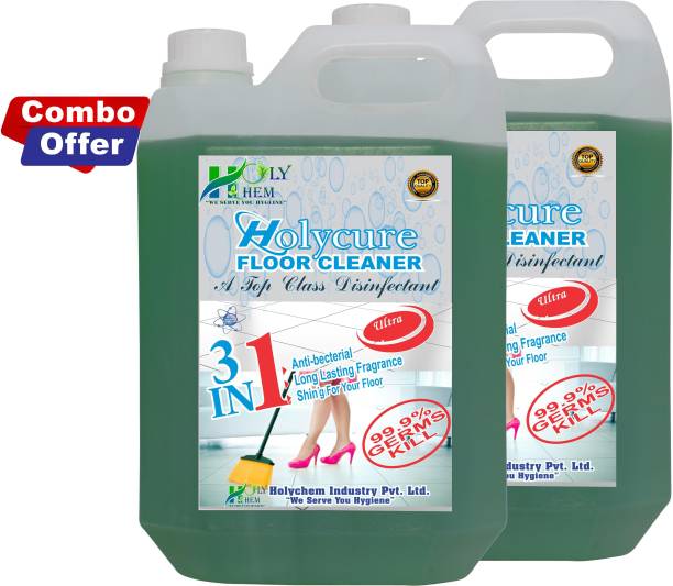 Holycure Hygienic Disinfectant Floor Cleaner NEEM Green Ultra Clean Solution For All Hard Surface NEEM