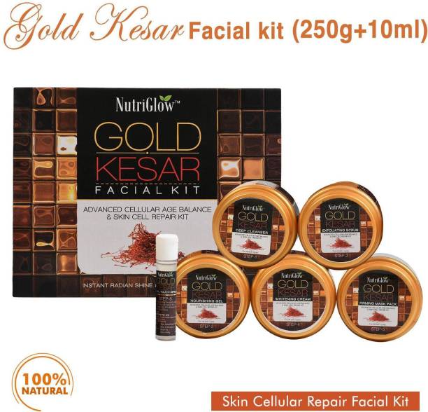 NutriGlow Gold Kesar Facial Kit 250 g