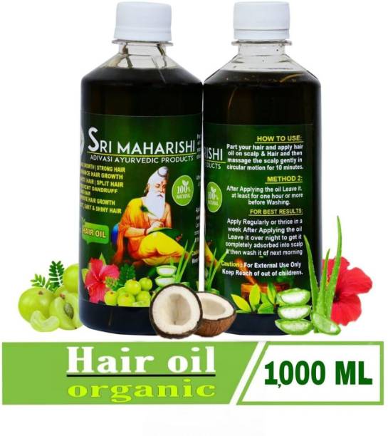 SRI MAHARISHI ADIVASI AYURVEDIC PRODUCTS ADIVASI HERBAL OIL 500ML Hair Oil