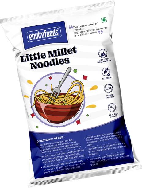 envirofoods Little Millet Noodles Instant Noodles Vegetarian