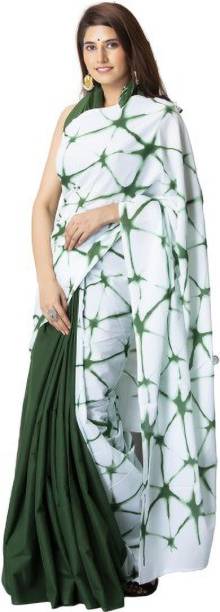 Blocked Printed Daily Wear Pure Cotton Saree Price in India