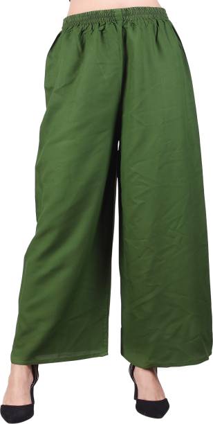Bachuu Regular Fit Women Green Trousers