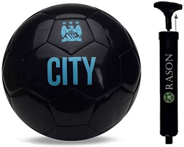 RASCO BLACK CITY WITH PUMP AND PIN Football - Size: 5