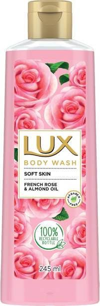 LUX Shower Gel, French Rose Fragrance & Almond Oil Bodywash
