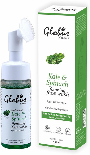 globus naturals pimple clear face wash