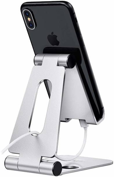 Flipkart SmartBuy Aluminium Adjustable And Foldable Dock Mobile Holder (Silver) Mobile Holder