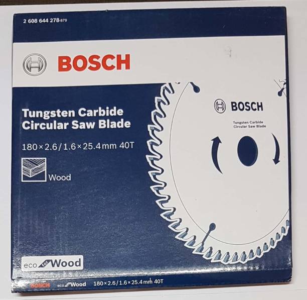 BOSCH 2608644278 Tungsten Carbide circular saw blade 180*2.6/1.6*25*4mm 40 t Glass Cutter