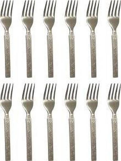 Angelic Disposable Steel Serving Fork Set