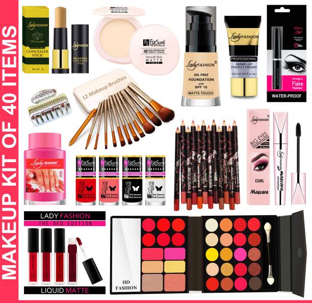 HD Fashion Western Makeup Kit of 40 Items. B15B01A50