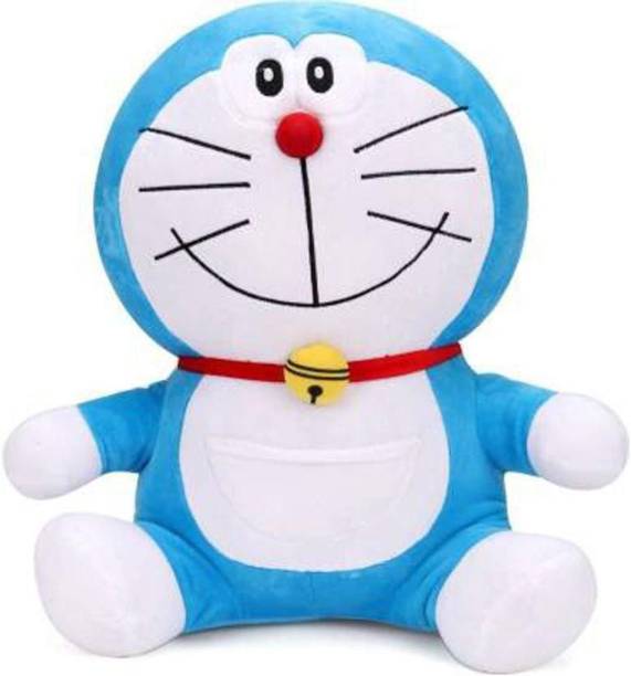 Juneja Enterprises Cute Doremon Soft Toy For Kids  - 30 cm