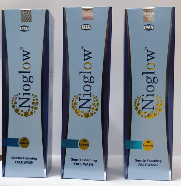 nioglow gentle foaming face wash
