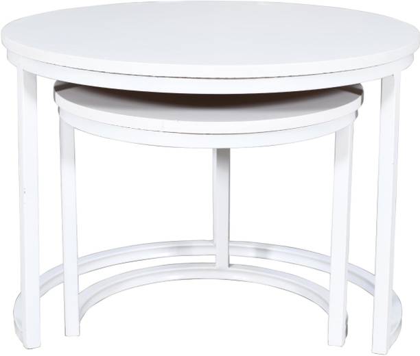 PRITI Engineered Wood Nesting Table