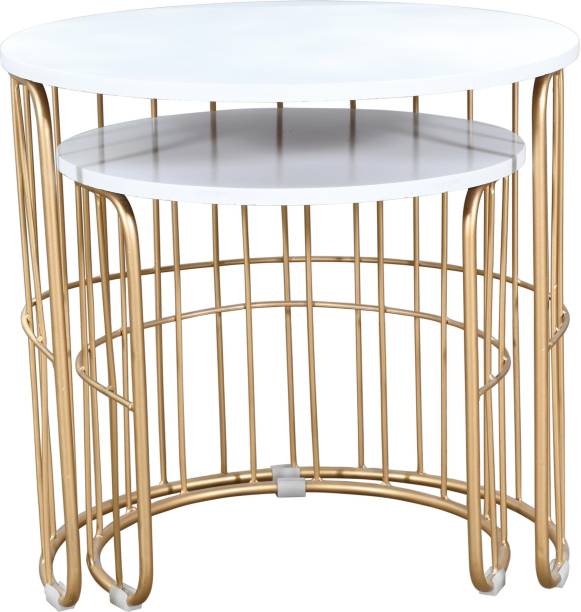 PRITI Engineered Wood Nesting Table
