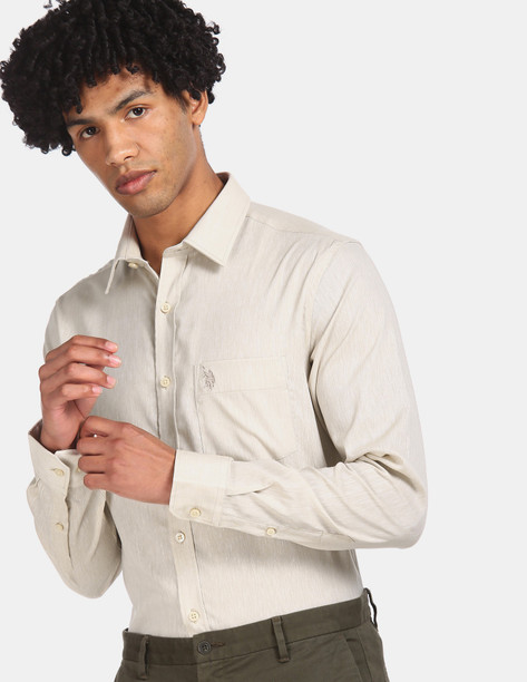 U S Polo Assn Mens Formal Shirts - Buy