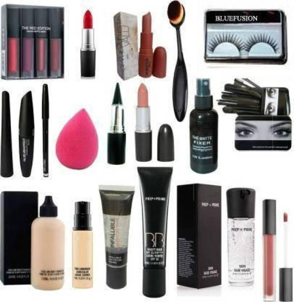Blessed cosmetic makeup combo kit of 19 pieces items set