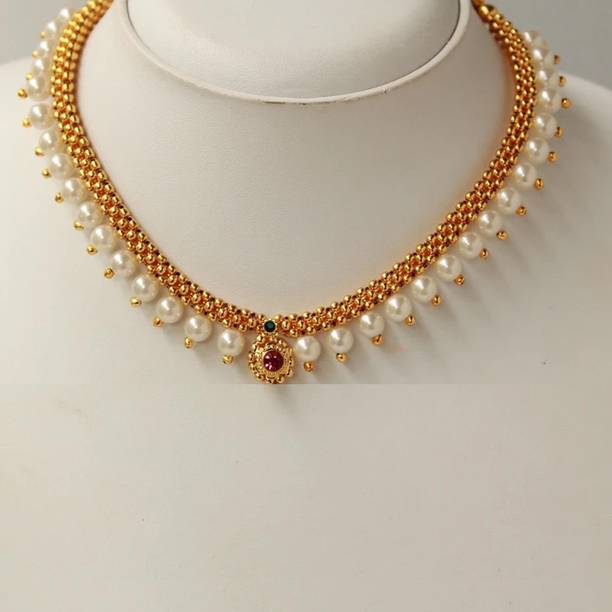 Pearl Necklace - Pearl Necklace Sets Designs Online at Best Prices in India | Flipkart.com