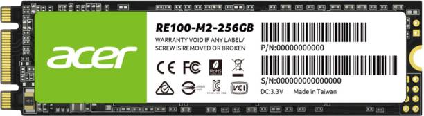 acer RE100 M.2 256 GB Laptop Internal Solid State Drive (SSD) (RE100 M.2)