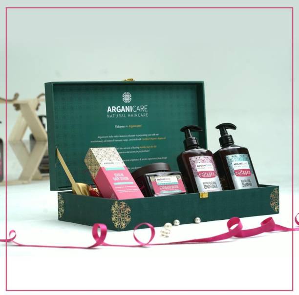 Arganicare Natural - Anti-hairfall Treatment Combo Set (Shampoo, Conditioner, Masque & Serum)