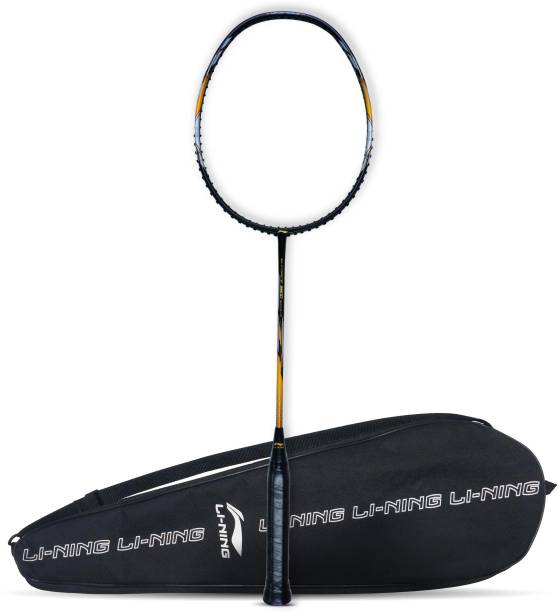 LI-NING G-Force 3900 Superlite Black, Gold Unstrung Badminton Racquet