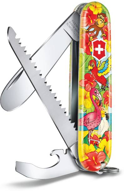 Victorinox Swiss Army Knife - My First Children Set - Yellow, 84 mm 9 Multi-utility Knife