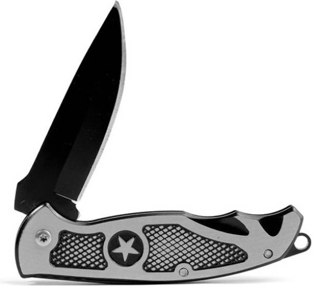 Highlight Black Sharp Foldable Pocket Pocket Knife