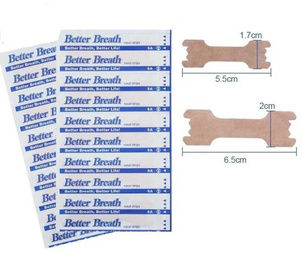 Frackson 25 Pcs Better Breathe Anti-Snore Nasal Strips - Drug Free/Size Good for Small-Standard Adult Nose Anti-snoring Device