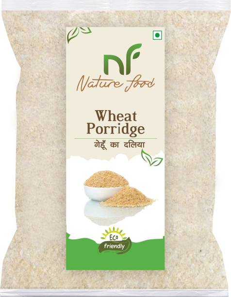 Nature food Best Quality Wheat Porridge /Gehun Daliya - 5KG Pack Pouch
