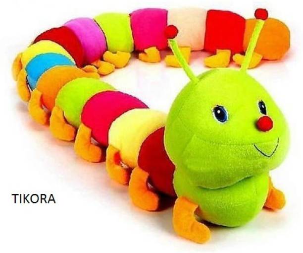 TIKORA soft toys Caterpillar Very Soft Toy & Very Beautiful High Quality For Someone Special Valentine & Birthday GifT 10  - 55 cm