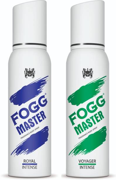 FOGG Master Intense (Royal + Voyager) 240ml Body Spray  -  For Men