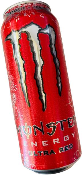 Monster Energy Ultra Red Zero Sugar Energy Drink Can Im...