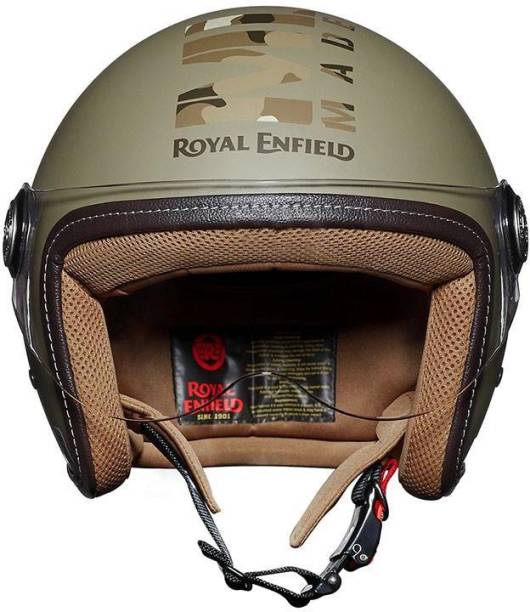ROYAL ENFIELD Chopper Open Face MLG Helmet Motorbike Helmet