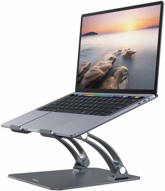 proffisy Laptop Stand Ergonomic Height Angle Adjustable Laptop Riser for Desk with Honeycomb Heat-Vent Compatible Laptops 11-17" Laptop Stand