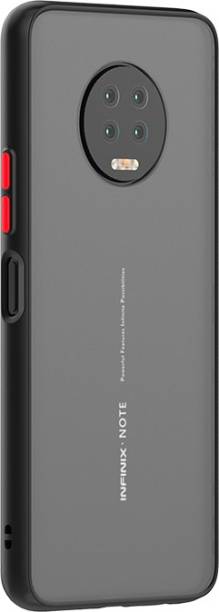 BLACK GORILLA Back Cover for Infinix Note 7, Smoke Case