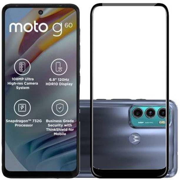 FlipSmartGuard Edge To Edge Tempered Glass for MOTOROLA G60, MOTO G60, MOTO G40 FUSION, MOTOROLA G40 FUSION