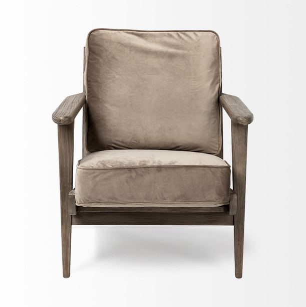 grey accent chair