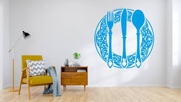 DICTON HUB Heavy Plate Design Wall Sticker Large Removable Sticker