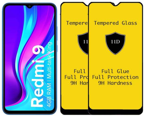 FIVE-O Edge To Edge Tempered Glass for Mi Redmi 9, Mi Redmi 9A, Mi Redmi 9i, Poco M2, Mi Redmi 9 Prime, Poco C3, Realme C11, Realme C12, Realme C15, Realme Narzo 20, Realme Narzo 20A, Poco M3, Realme Narzo 30A, Motorola Moto G10 Power, Motorola Moto G30, Realme C20, Realme C21, Realme C25