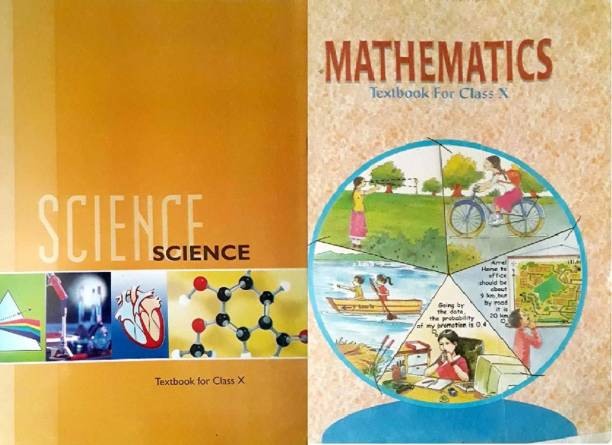 NCERT BOOK IN MATHEMATICS AND SCIENCE FOR CLASS-X(10th) ,COMBO PACK (Paper, NCERT)