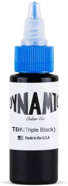 DYNAMIC TRIPLE BLACK COLOR 1OZ (COMPANY PACKING) Tattoo Ink