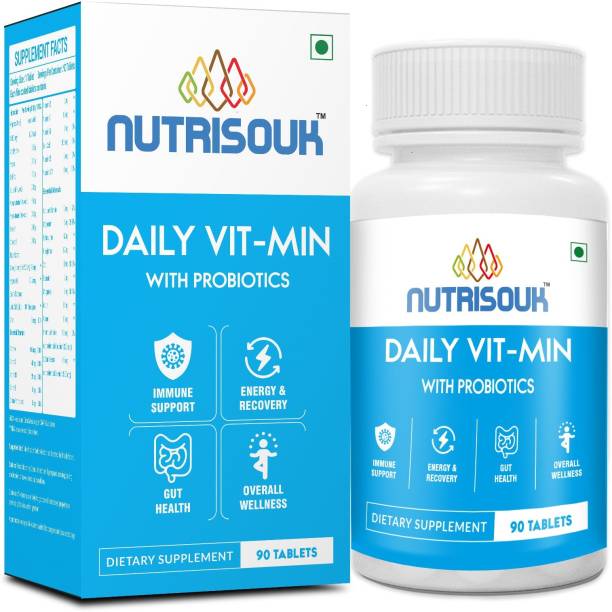 NUTRISOUK Daily Vit-Min for Immune Support, Gut Health and Overall Wellness