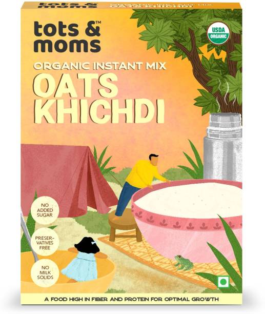 TOTS AND MOMS Instant Oats Khichdi Cereal