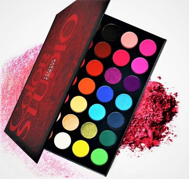 London Girl Eyeshadow Palette 35 Colors Mattes And Shimmers High Pigmented Color Studio Palette 42 g