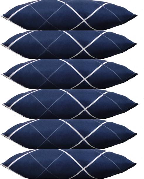 Swikon star Microfibre Stripes Sleeping Pillow Pack of 6