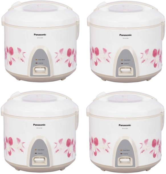 Panasonic SRKA 18 AR pack of 4 Electric Rice Cooker