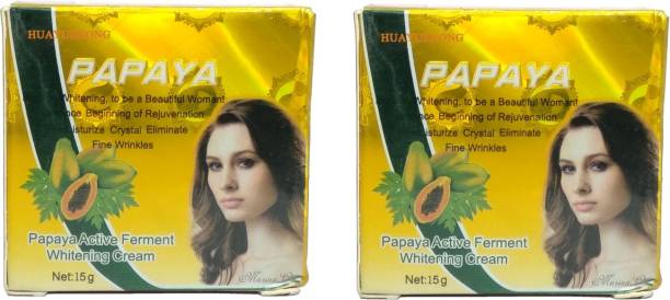 HUAYUENONG Papaya Whitening Cream Pack Of 2
