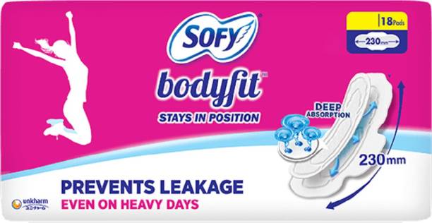 SOFY Bodyfit Regular (18 Pads) Sanitary Pad