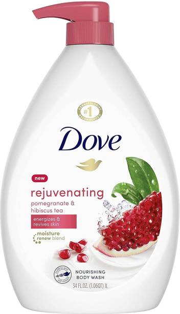 DOVE Rejuvenating Pomegranate and Hibiscus Tea Body Wash MADE IN USA