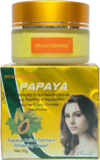 HUAYUENONG SSD32 Papaya Active Firment Whitening Cream For Skin Whitening & Glowing Skin