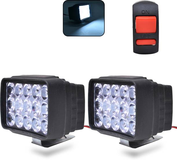 Autofledge LED Fog Lamp Unit for Bajaj, Datsun, Hero, Honda, KTM, Royal Enfield, TVS, Yamaha 3 Series, 4 Series, 5 Series, 6 Series