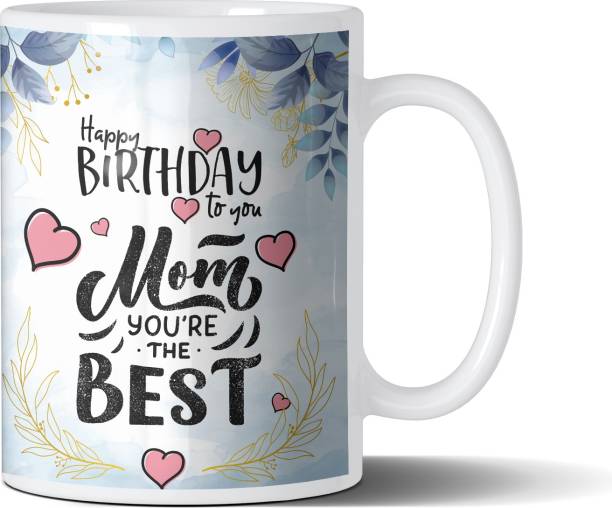 GIFT MY PASSION Happy Birthday To You Mom You'Re The Best Ceramic Ceramic Coffee Mug